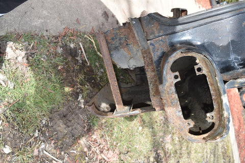 1958 Cadillac Series 75 Limo Fleetwood Fin Quarter Panel Art Man Cave Right 58