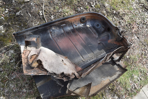 1958 Cadillac Series 75 Limo Fleetwood Fin Quarter Panel Art Man Cave Right 58