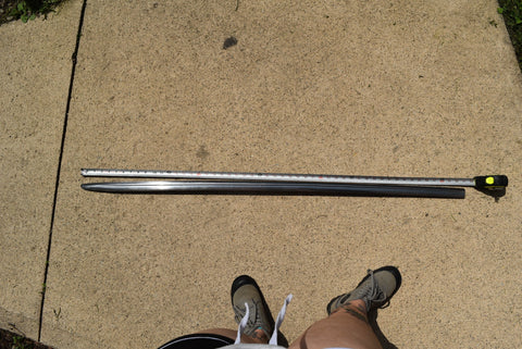 1946 1947 1948 Dodge D24 Right Passenger Hood Trim Spear Moulding 46 47 48 MOPAR