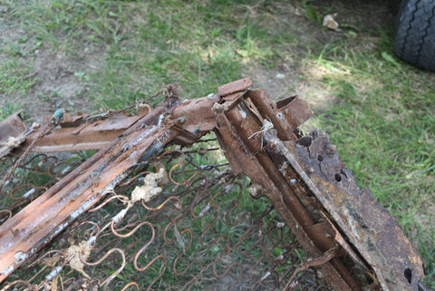 1958 Oldsmobile Super 88 Front Seat Core Frame Rusty 58 Olds GM