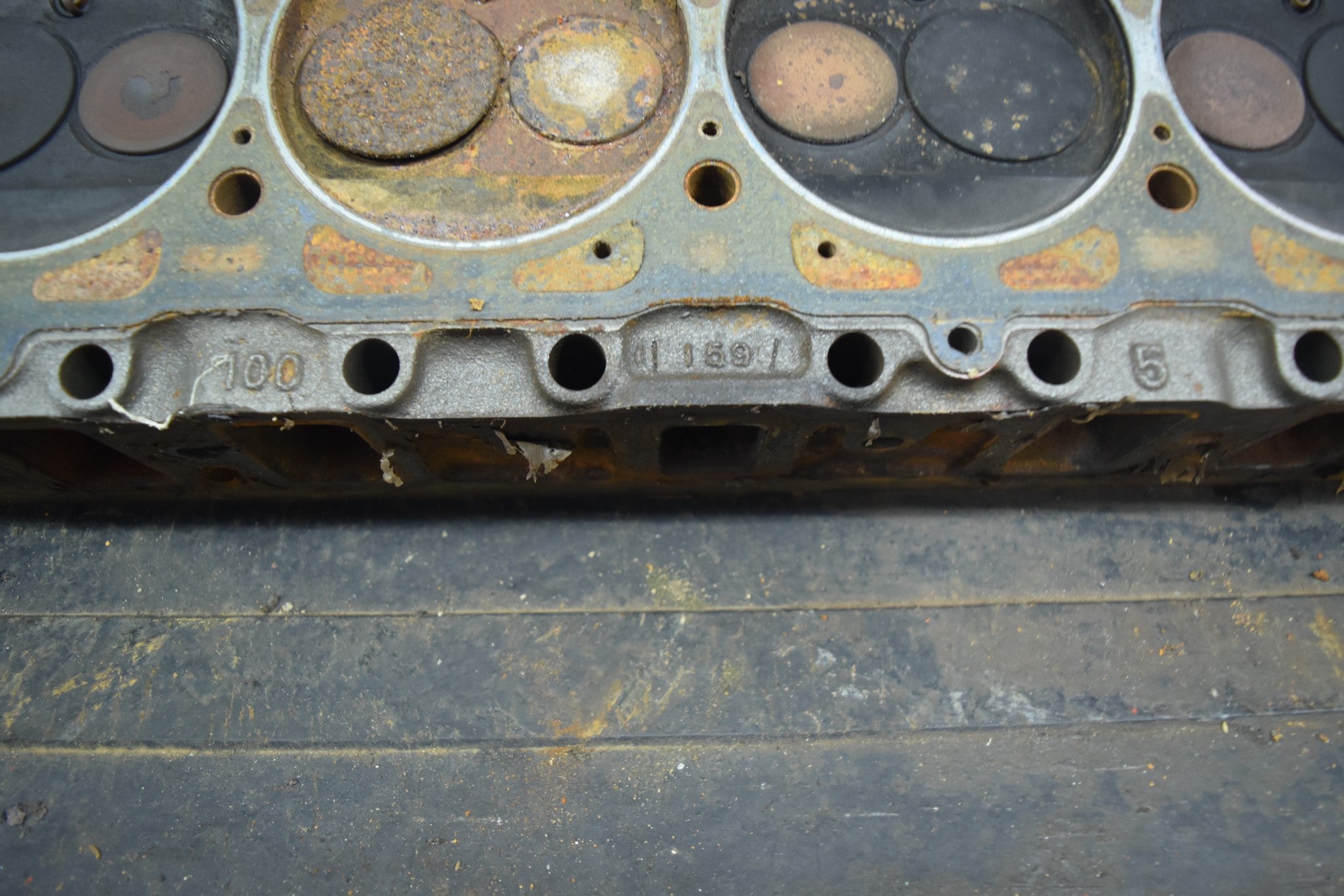 1971 OLDSMOBILE 455 CI BIG BLOCK 409100 G HEAD 71 FatMan's Garage, LLC