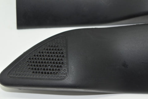 08 09 10 F250 Black LH RH Tweeter Door Panel Trim Pair 2x Speaker 2008 2009 10