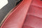 1983 1986 Ford Mustang Front RH Bucket Seat Red Vinyl Original 83 84 85 86
