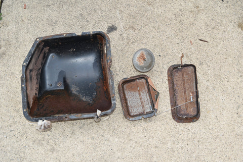 1958 Oldsmobile Super 88 Left Driver Fresh Air Vent Assembly 58 Olds