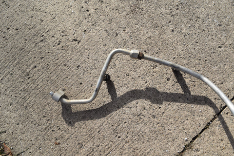 2001 2002 CHEVROLET SILVERADO DURAMAX 2500HD 6.6 LB7 AC EVAPORATOR HOSE 01 02