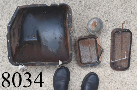 1958 Oldsmobile Super 88 Left Driver Fresh Air Vent Assembly 58 Olds