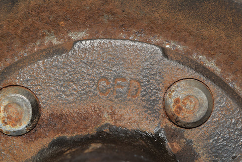 Original 1963 Pontiac Catalina LH Driver's 11" Front Brake Drum OEM 63 11 inch