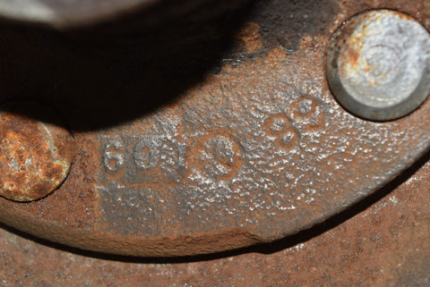 Original 1963 Pontiac Catalina LH Driver's 11" Front Brake Drum OEM 63 11 inch