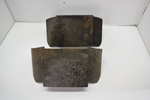 1971 1972 OLDS OLDSMOBILE TAIL LIGHT BRACKET PAIR 442 W30 METAL SHIELDS 71 72