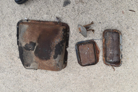 1958 Oldsmobile Super 88 Left Driver Fresh Air Vent Assembly 58 Olds