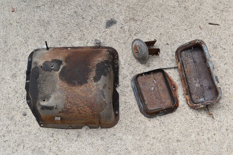 1958 Oldsmobile Super 88 Left Driver Fresh Air Vent Assembly 58 Olds