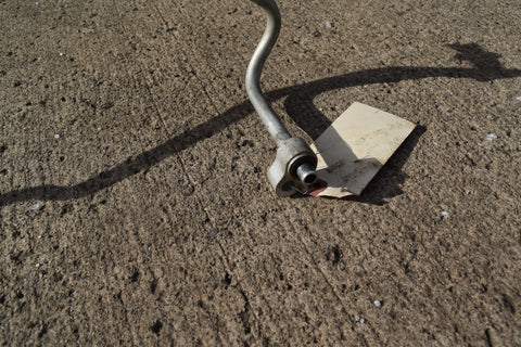 2001 2002 CHEVROLET SILVERADO DURAMAX 2500HD 6.6 LB7 AC EVAPORATOR HOSE 01 02