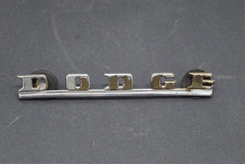 Dodge D24 Deck Lid Emblem Nameplate 1946 1947 1948 46 47 48 Trunk Trim MOPAR OEM
