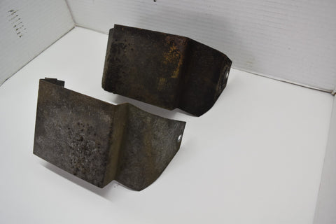 1971 1972 OLDS OLDSMOBILE TAIL LIGHT BRACKET PAIR 442 W30 METAL SHIELDS 71 72