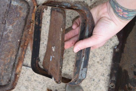 1958 Oldsmobile Super 88 Left Driver Fresh Air Vent Assembly 58 Olds