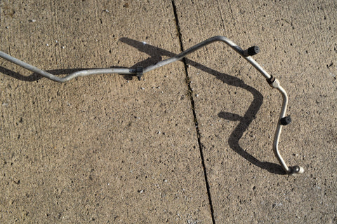 2001 2002 CHEVROLET SILVERADO DURAMAX 2500HD 6.6 LB7 AC EVAPORATOR HOSE 01 02