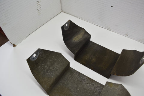 1971 1972 OLDS OLDSMOBILE TAIL LIGHT BRACKET PAIR 442 W30 METAL SHIELDS 71 72