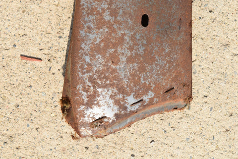 1958 Oldsmobile Super 88 Front Bench Seat Right Passenger Trim Moulding Metal 58