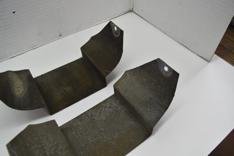 1971 1972 OLDS OLDSMOBILE TAIL LIGHT BRACKET PAIR 442 W30 METAL SHIELDS 71 72