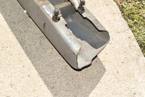 1979-1993 Ford Mustang Rear Bumper Metal Reinforcement Fox Body Original