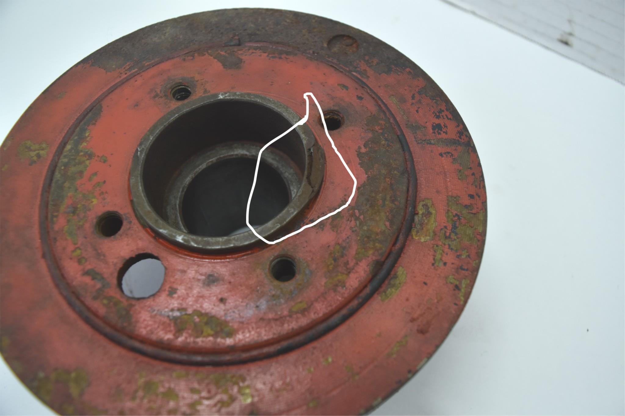 1971 OLDSMOBILE 455 HARMONIC BALANCER DAMPENER 71 FatMan's Garage, LLC