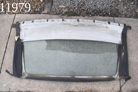 1983 1986 FORD MUSTANG FOXBODY CONVERTIBLE REAR WINDOW GLASS PANE 84 85 86