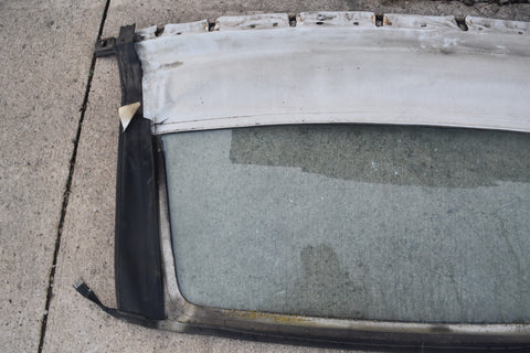 1983 1986 FORD MUSTANG FOXBODY CONVERTIBLE REAR WINDOW GLASS PANE 84 85 86