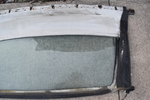 1983 1986 FORD MUSTANG FOXBODY CONVERTIBLE REAR WINDOW GLASS PANE 84 85 86