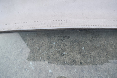 1983 1986 FORD MUSTANG FOXBODY CONVERTIBLE REAR WINDOW GLASS PANE 84 85 86