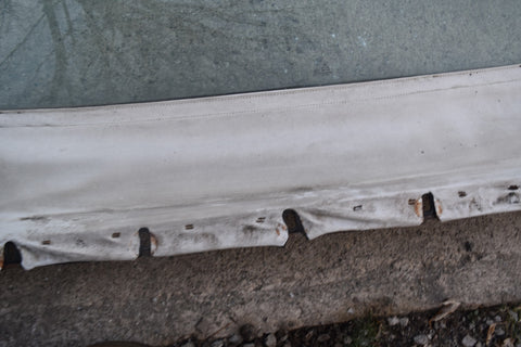 1983 1986 FORD MUSTANG FOXBODY CONVERTIBLE REAR WINDOW GLASS PANE 84 85 86