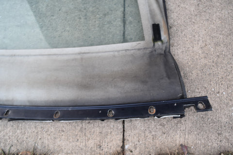 1983 1986 FORD MUSTANG FOXBODY CONVERTIBLE REAR WINDOW GLASS PANE 84 85 86