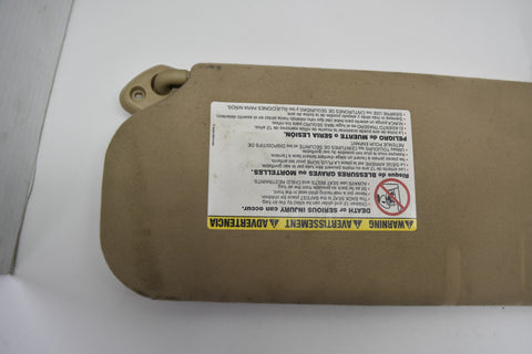 2008 2009 2010 F-250 F250 SUPER DUTY LARIAT PASSENGER RH SUN VISOR 08 09 10