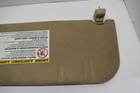 2008 2009 2010 F-250 F250 SUPER DUTY LARIAT PASSENGER RH SUN VISOR 08 09 10