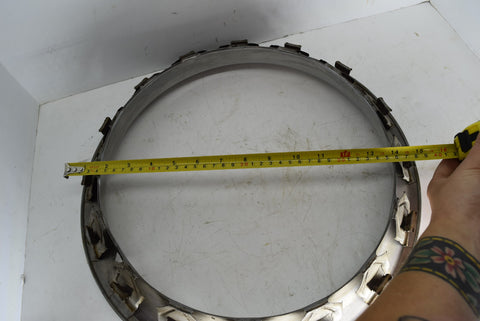 Chevrolet GM 15" Beauty Rings Chevy Original Chrome 2" Deep hubcap