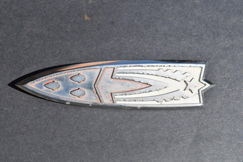 1958 Oldsmobile Super 88 Right Passenger Rear Door Emblem Trim Moulding 58