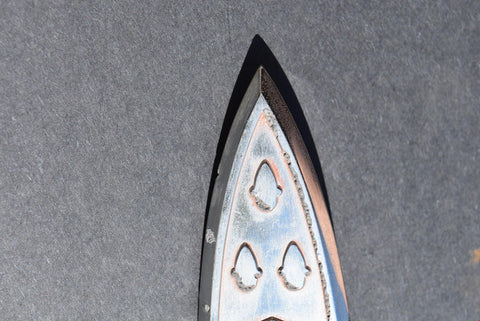 1958 Oldsmobile Super 88 Right Passenger Rear Door Emblem Trim Moulding 58