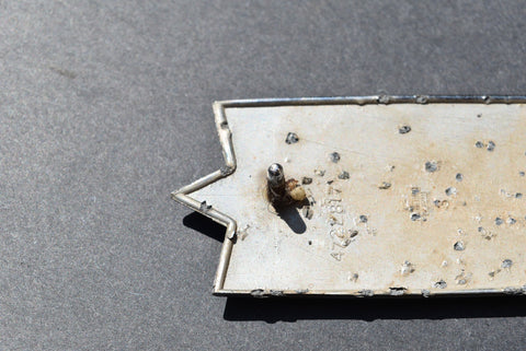 1958 Oldsmobile Super 88 Right Passenger Rear Door Emblem Trim Moulding 58