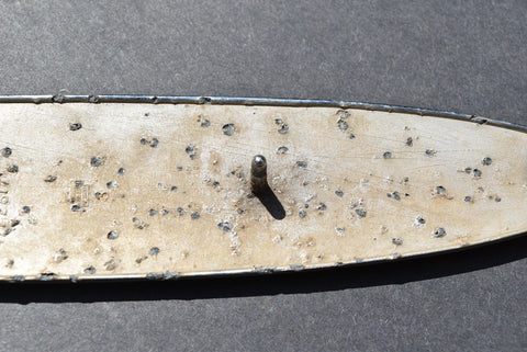 1958 Oldsmobile Super 88 Right Passenger Rear Door Emblem Trim Moulding 58