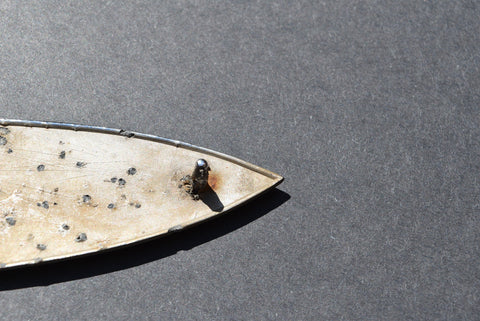 1958 Oldsmobile Super 88 Right Passenger Rear Door Emblem Trim Moulding 58