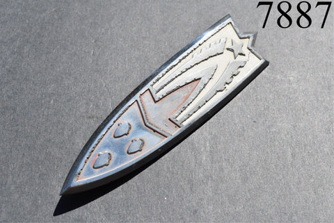 1958 Oldsmobile Super 88 Right Passenger Rear Door Emblem Trim Moulding 58