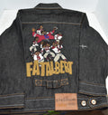 Fat Albert and The Junkyard Gang Denim Jacket Size Small Vintage Embroidered