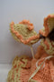Vintage Fibre Craft Doll Handmade Crochet Dress Fibrecraft Pillow Toys