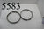 1969 70 Pontiac Firebird Lemans Chevelle Headlight Trim Rings
