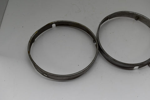 1969 70 Pontiac Firebird Lemans Chevelle Headlight Trim Rings