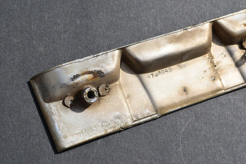 1958 Oldsmobile Super 88 Rear Right Door Trim Driver Exterior Moulding RH 58