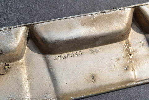 1958 Oldsmobile Super 88 Rear Right Door Trim Driver Exterior Moulding RH 58