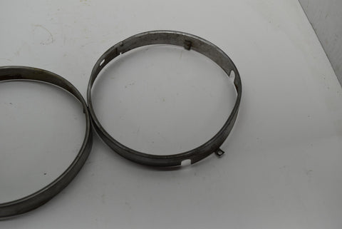 1969 70 Pontiac Firebird Lemans Chevelle Headlight Trim Rings