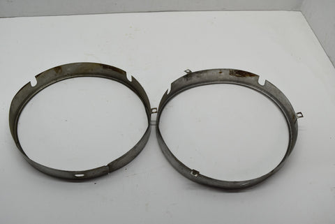 1969 70 Pontiac Firebird Lemans Chevelle Headlight Trim Rings