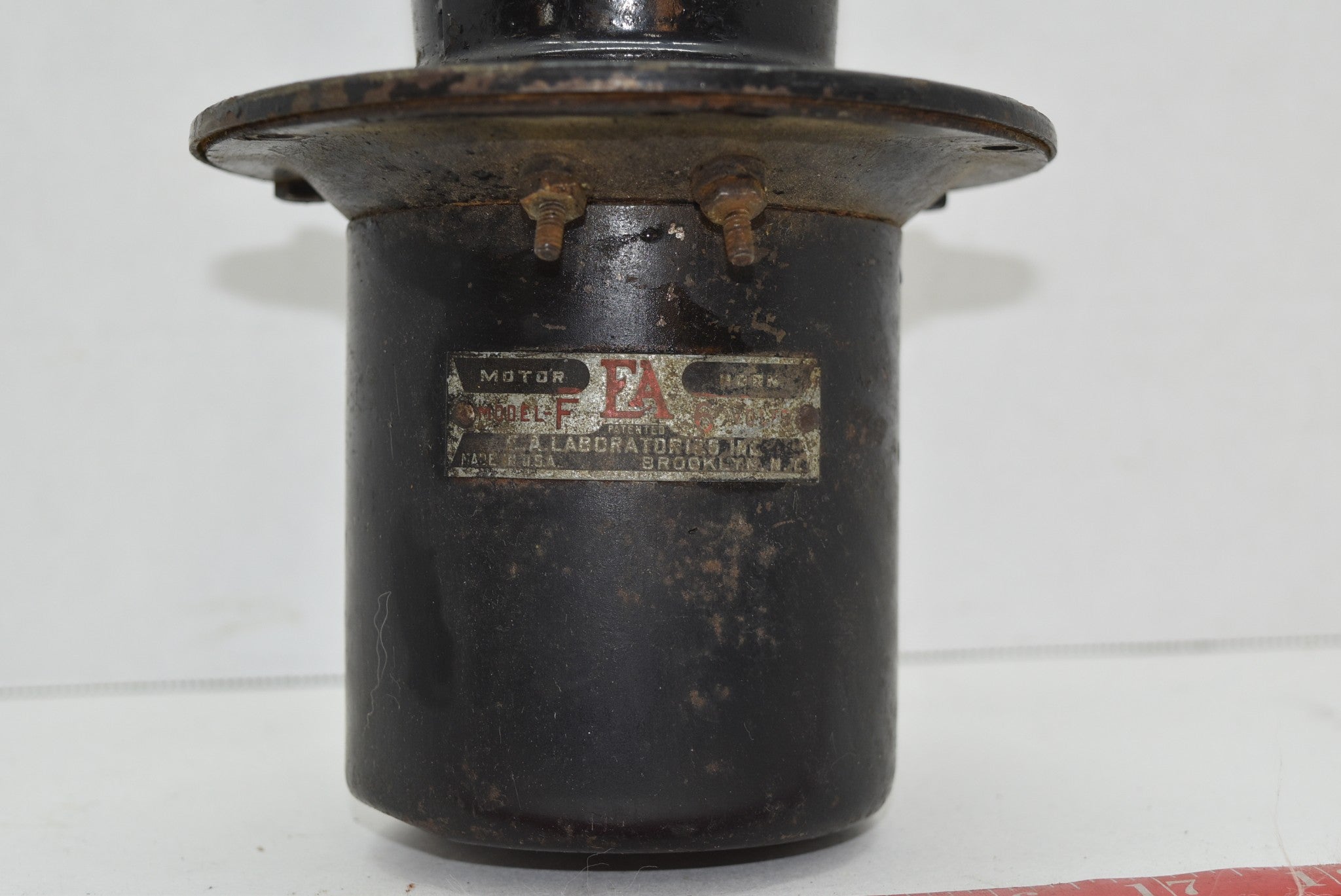 Electric Motor Horn EA Laboratories Model F Antique Ford Car Honk Test