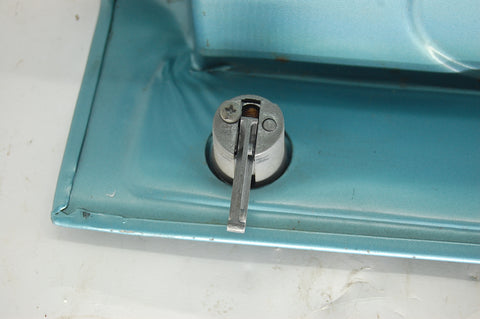 Pontiac Catalina Dash Glove Box Door Lock Latch Light Blue 1963 1964